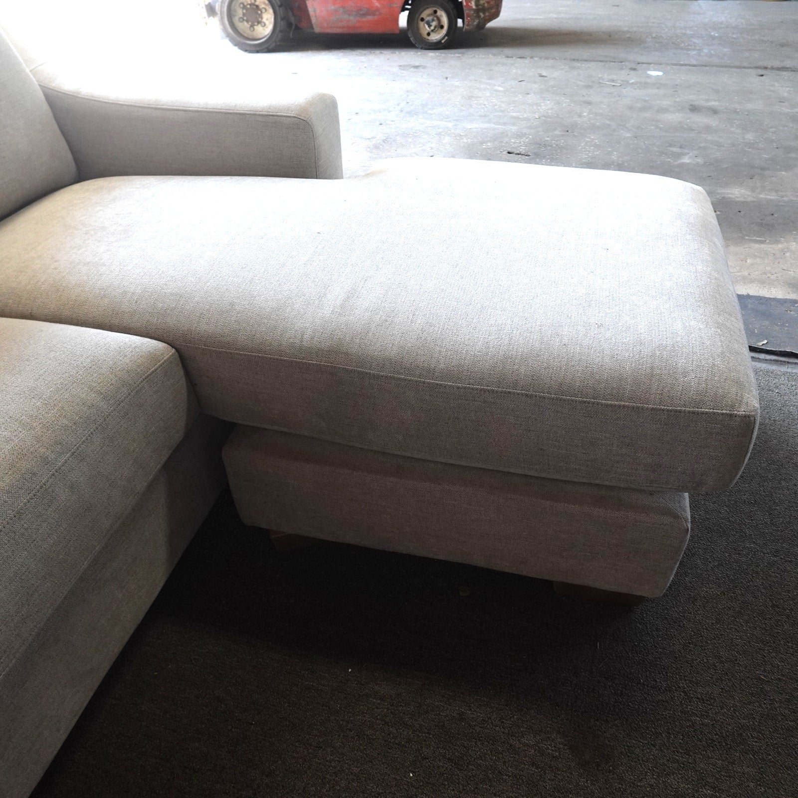 Thomasville Dillard Sofa with Reversible Chaise