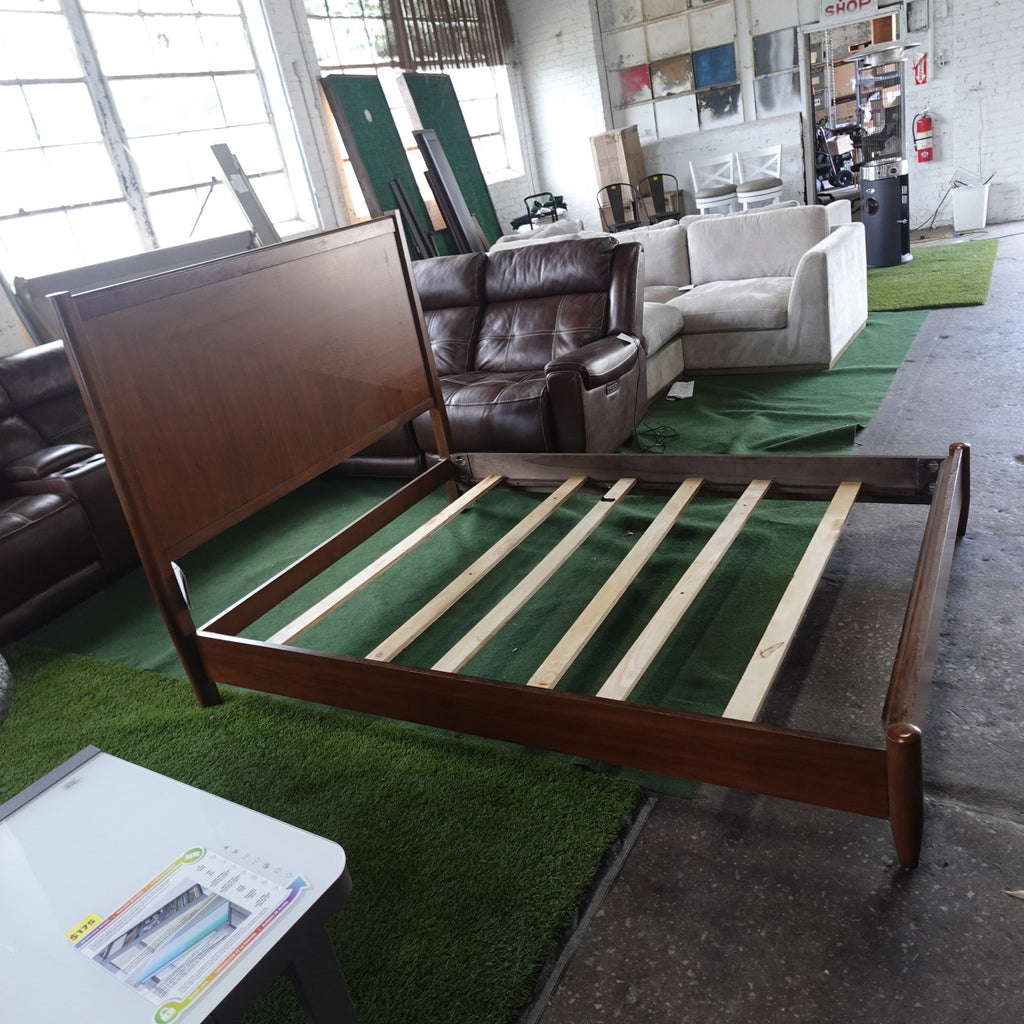 Northridge Home Marina Del Rey Queen Bed Hardwood Walnut
