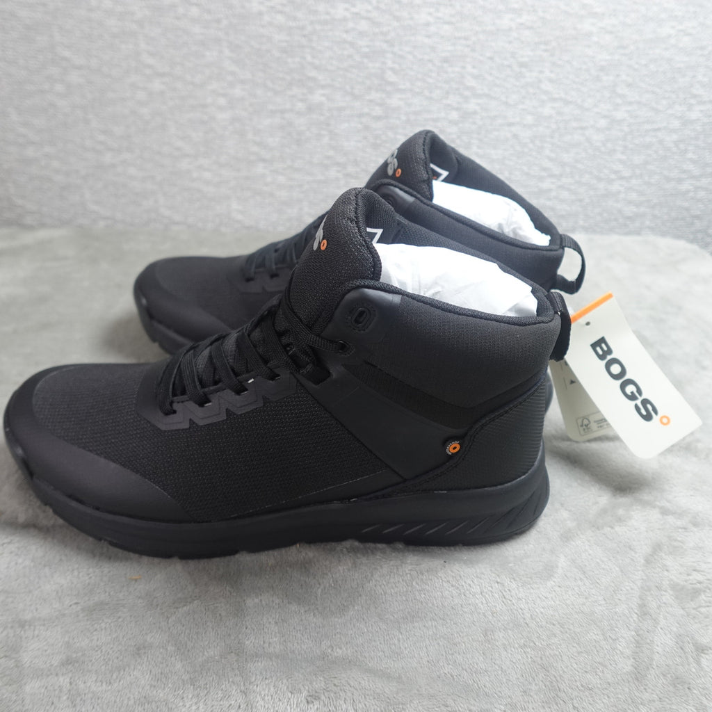BOGS Slate Mid CT Work Shoes Men's 9.5M Black Waterproof Composite Toe 79040