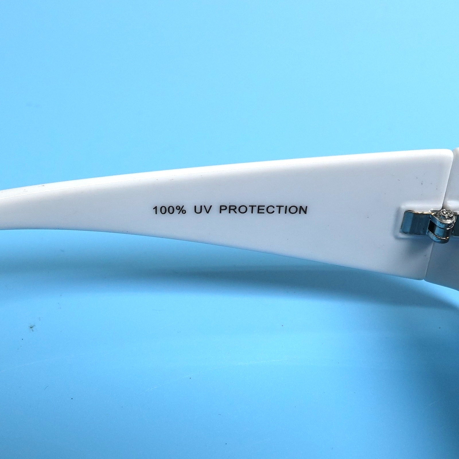 Ed Hardy Sunglasses UV 100% Protective White w/ Dragon Hokusai