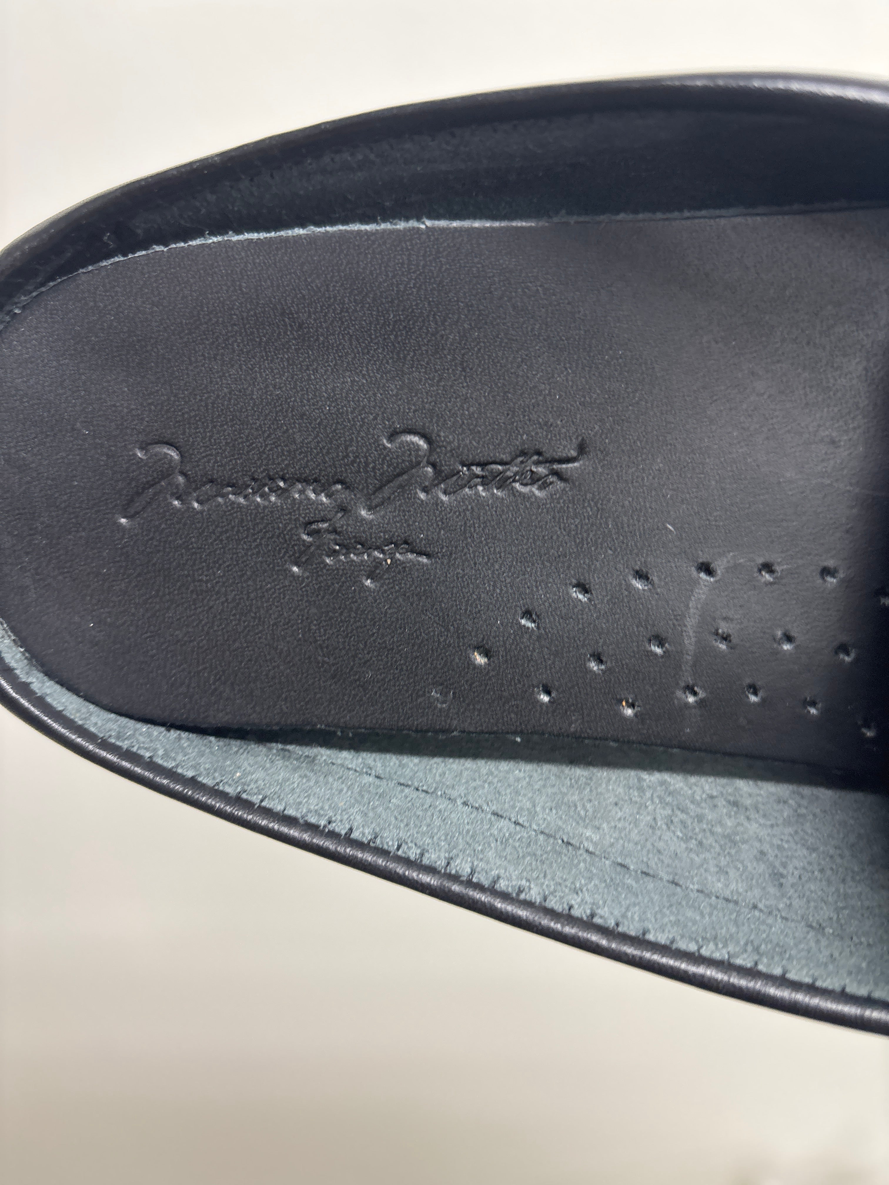 Romano Presti Firenze  leather penny loafers
