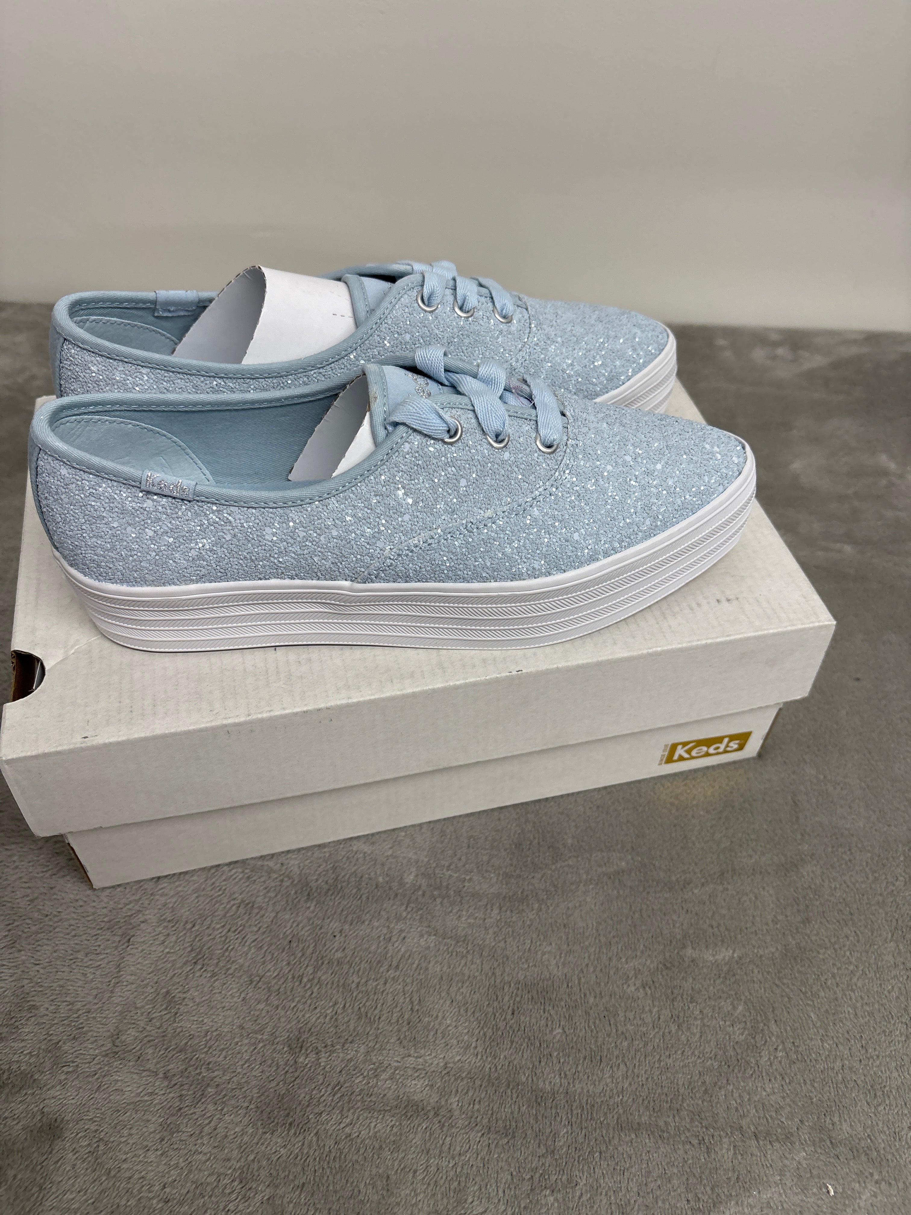 Keds point glit cel/bl sneakers