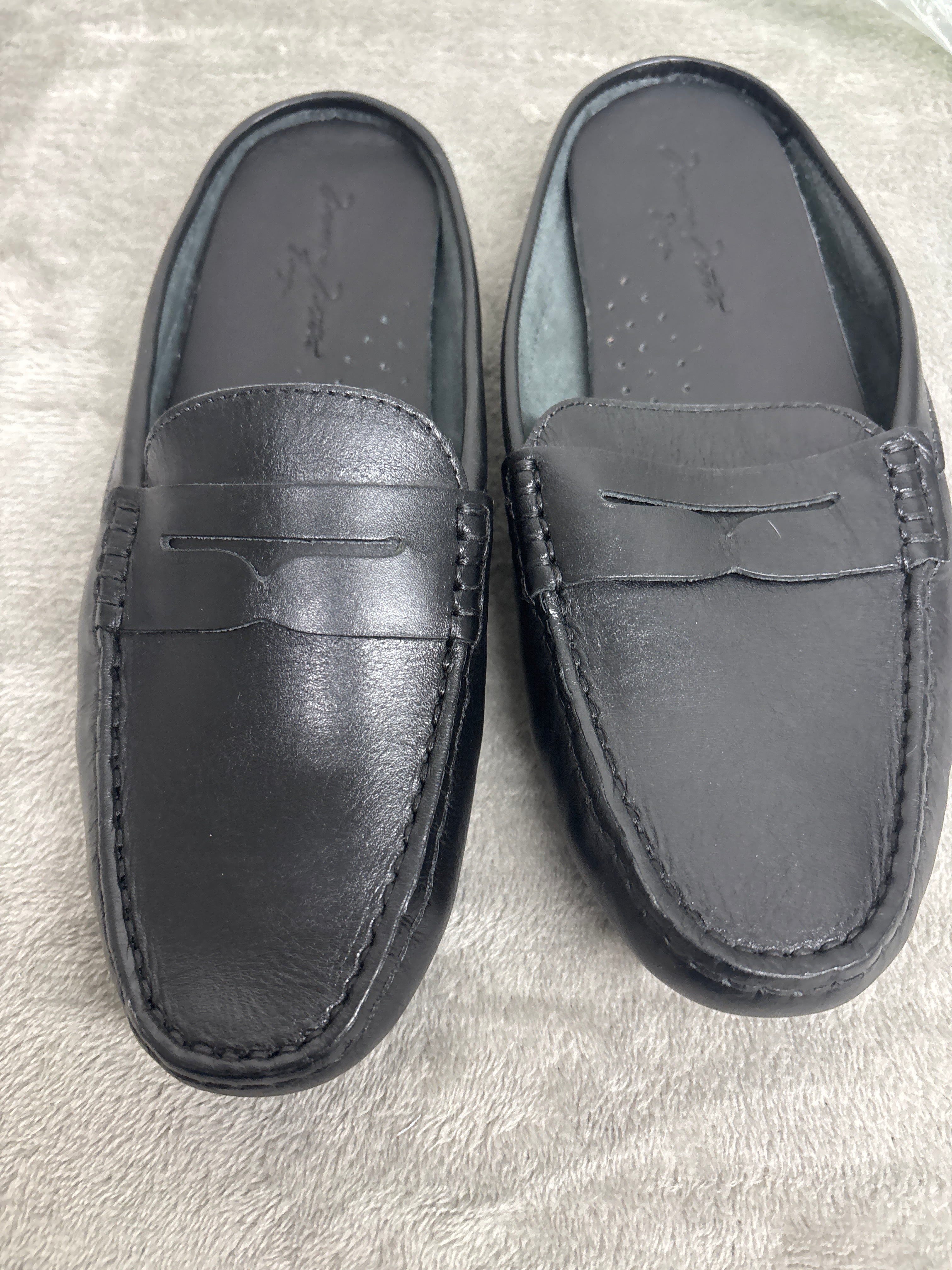 Romano Presti Firenze  leather penny loafers
