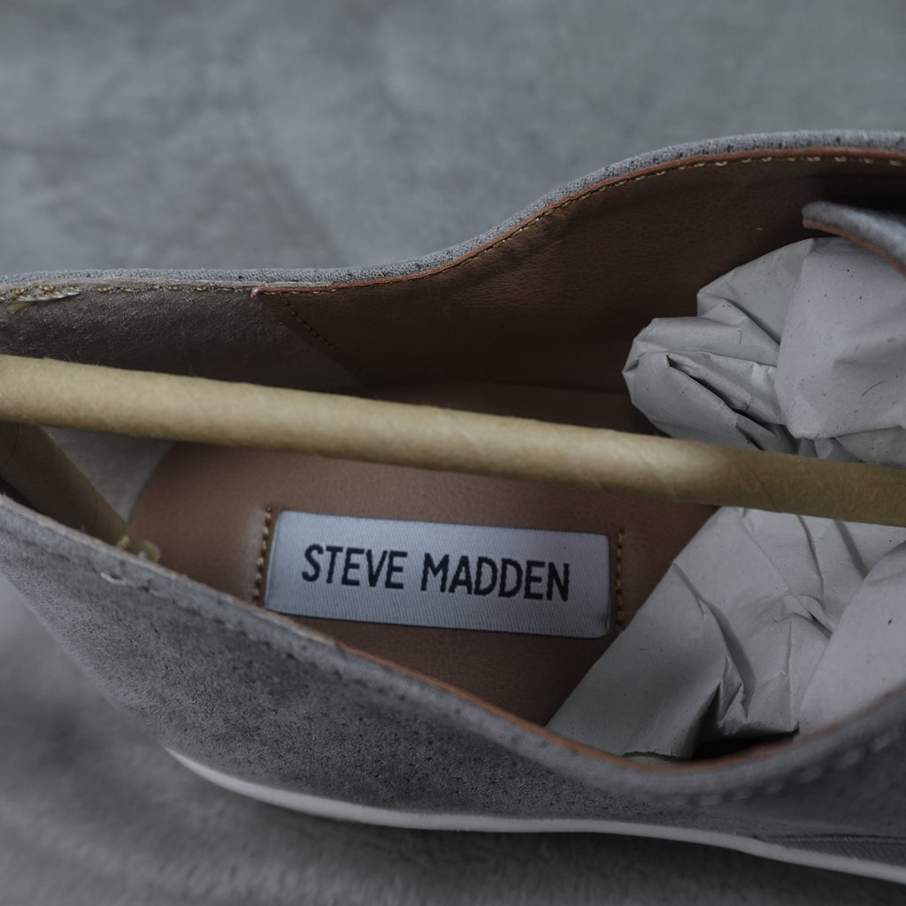 Steve Madden Brad Light Grey Size 9.5