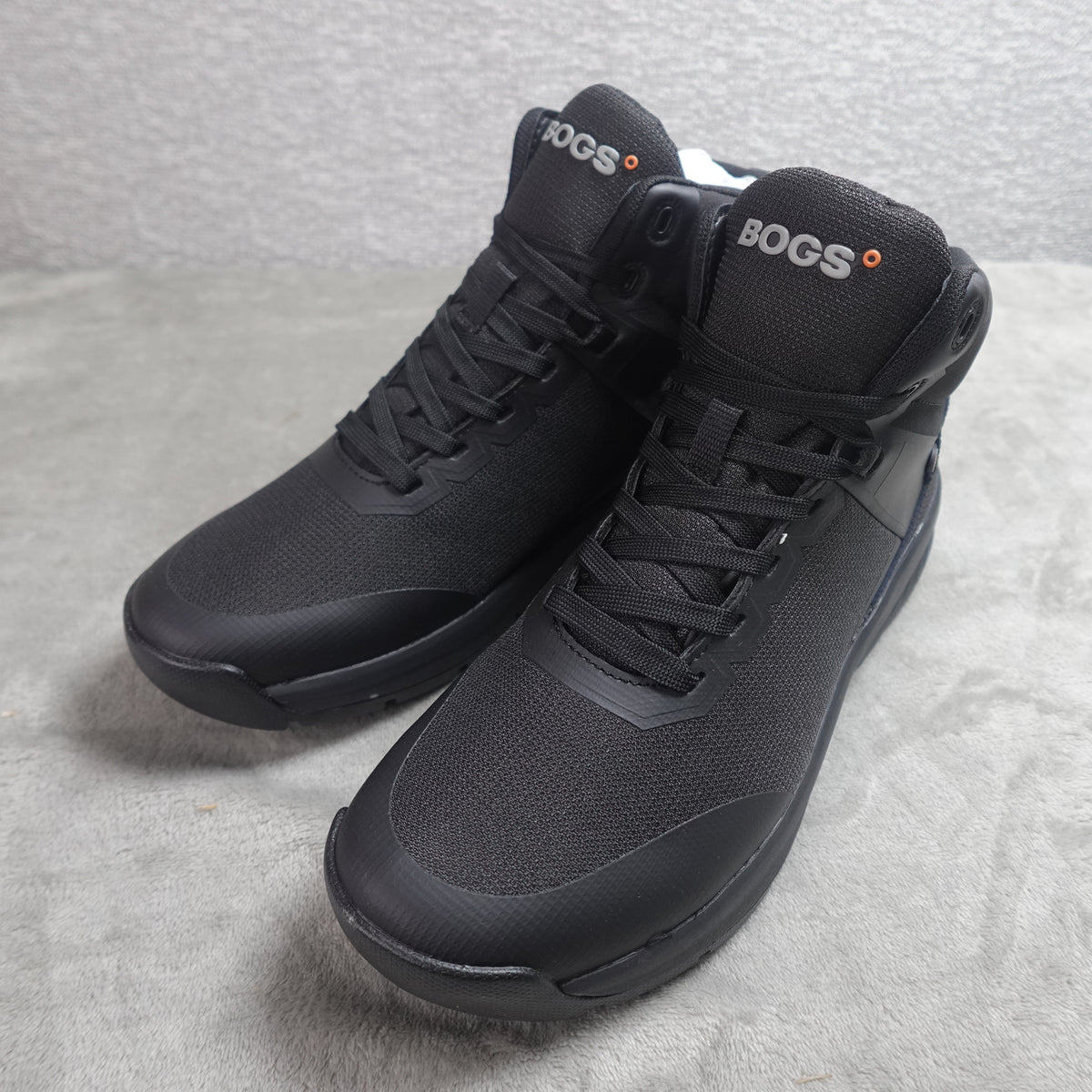 BOGS Slate MDD WP Men's Size 10 Black Noir Waterproof Work Boots 79040