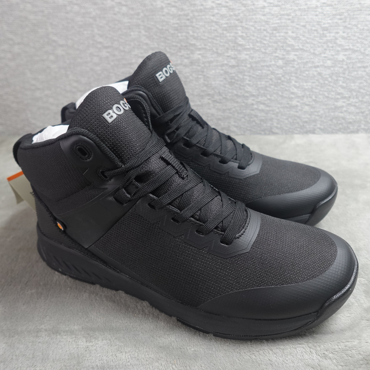 BOGS Slate MDD WP Men's Size 10 Black Noir Waterproof Work Boots 79040