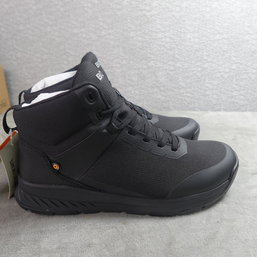 BOGS Slate MDD WP Men's Size 10 Black Noir Waterproof Work Boots 79040
