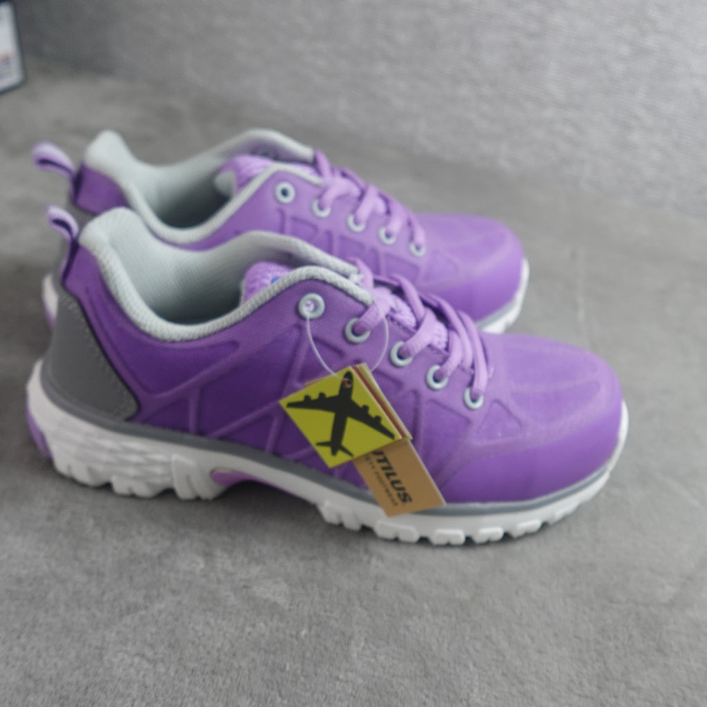 Nautilus N1071 Spark EH Women's 5.5M Purple Safety Toe Work Shoes