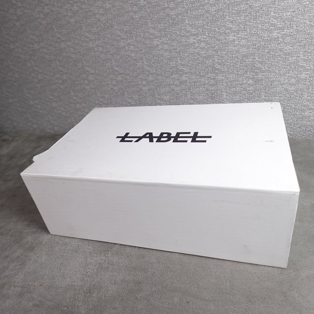 LABEL Go-To Low Sneakers – Black/White – Men's 7.5 / Women's 9