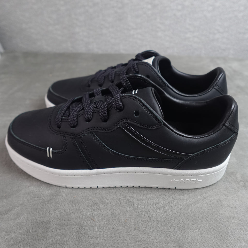 LABEL Go-To Low Sneakers – Black/White – Men's 7.5 / Women's 9