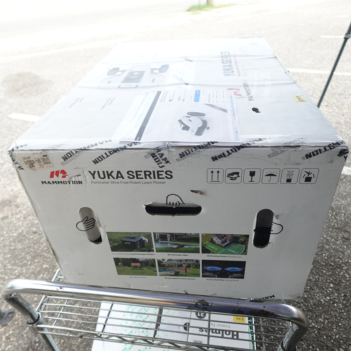 Mamotion 2000 Yuka perimeter wire free lawn mower