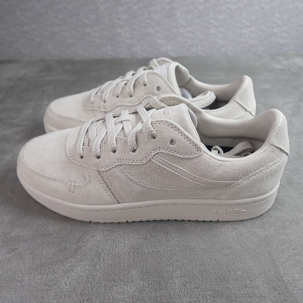 LABEL Go-To Low Unisex Sneakers – Putty/Putty – Women's 10 / Men's 8.5