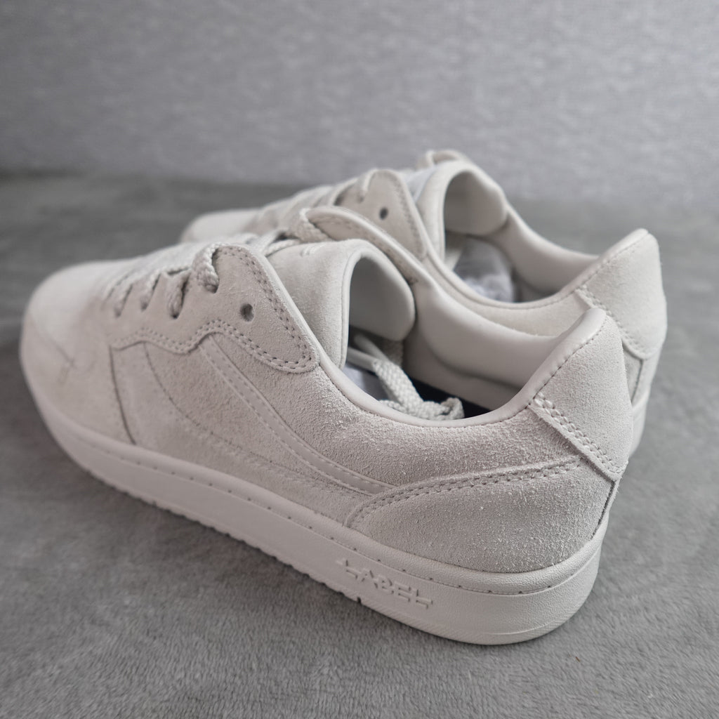 LABEL Go-To Low Unisex Sneakers – Putty/Putty – Women's 10 / Men's 8.5