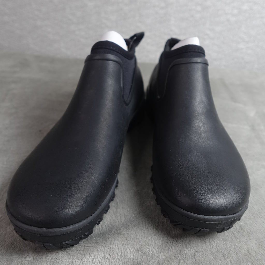 BOGS Women's Sauvie Chelsea Waterproof Slip-On Boots Black Size 6 M 72201-001