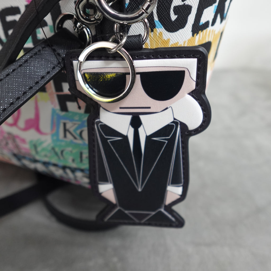 KARL LAGERFELD PARIS Iris Tote – Logo Explosion