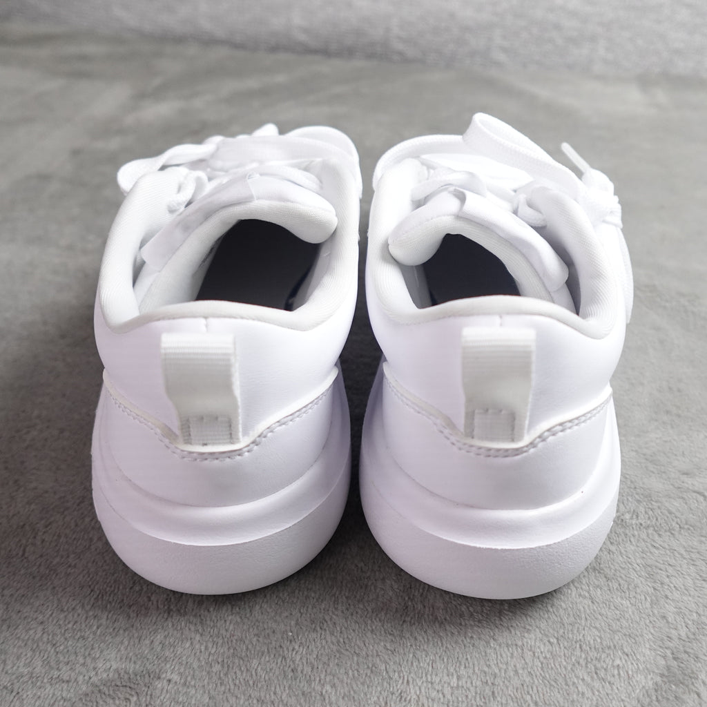adidas Park ST Kids Sneakers Size 1  White/Silver Cloudfoam