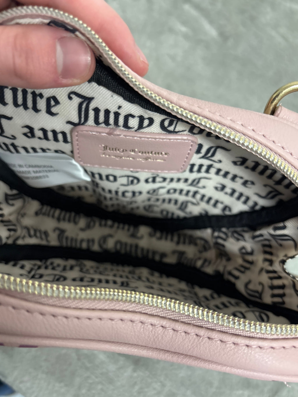 Juicy couture fluffy crossbody