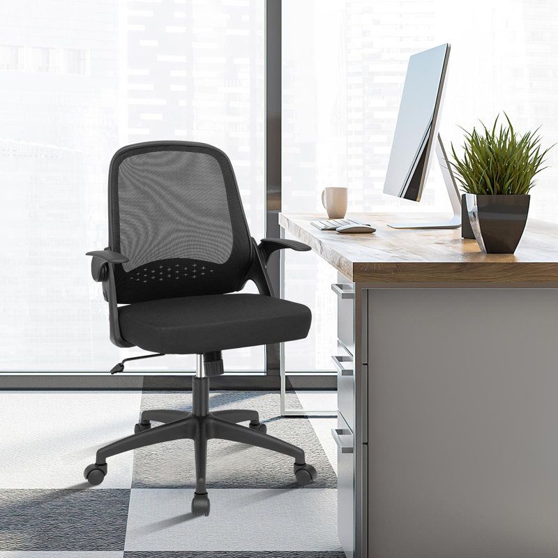 Izy Mesh Ergonomic Office Chair with Flip-up Armrest and Lumbar Support New Damaged (see desc.)