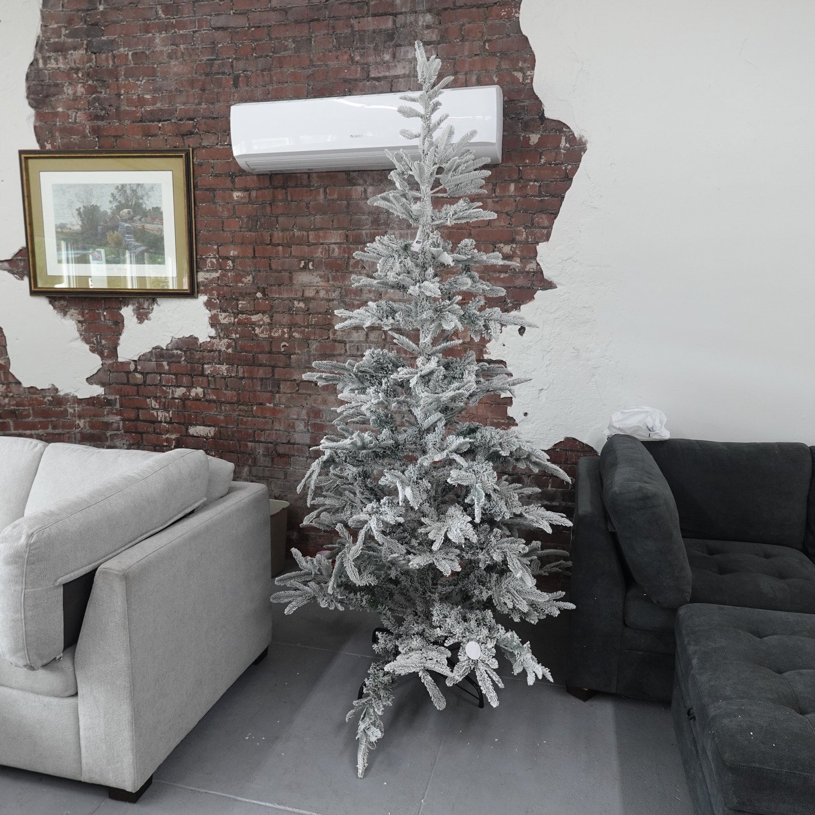 King Christmas 8' King Noble Fir Artificial Christmas Tree Unlit