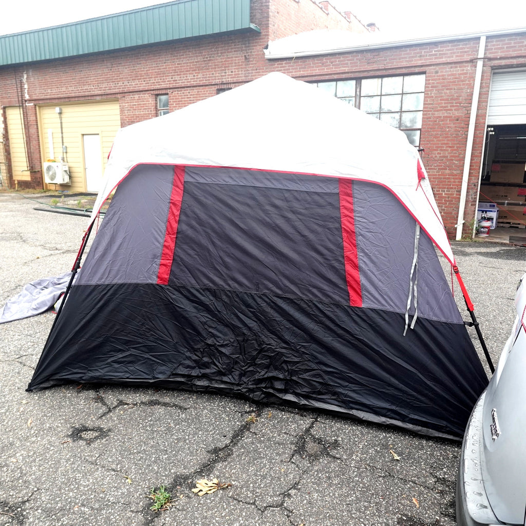 CORE Equipment 10 Person Lighted Instant Cabin Tent with Awning
