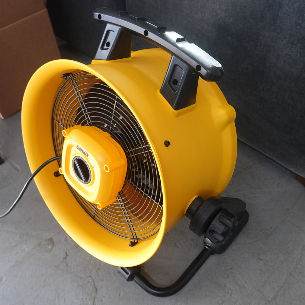 DeWalt 16" 3-Speed Benchtop and Hanging Drum Fan