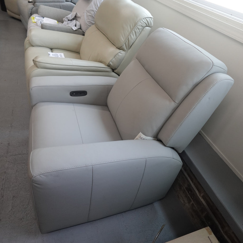 Wren Zero Gravity Power Leather Recliner with Power Headrest