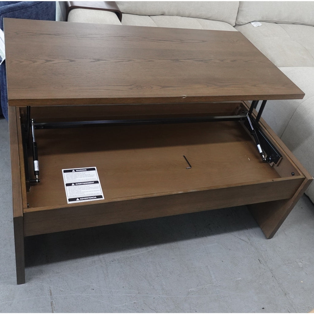 Whitlee Lift-Top Coffee Table, Brown