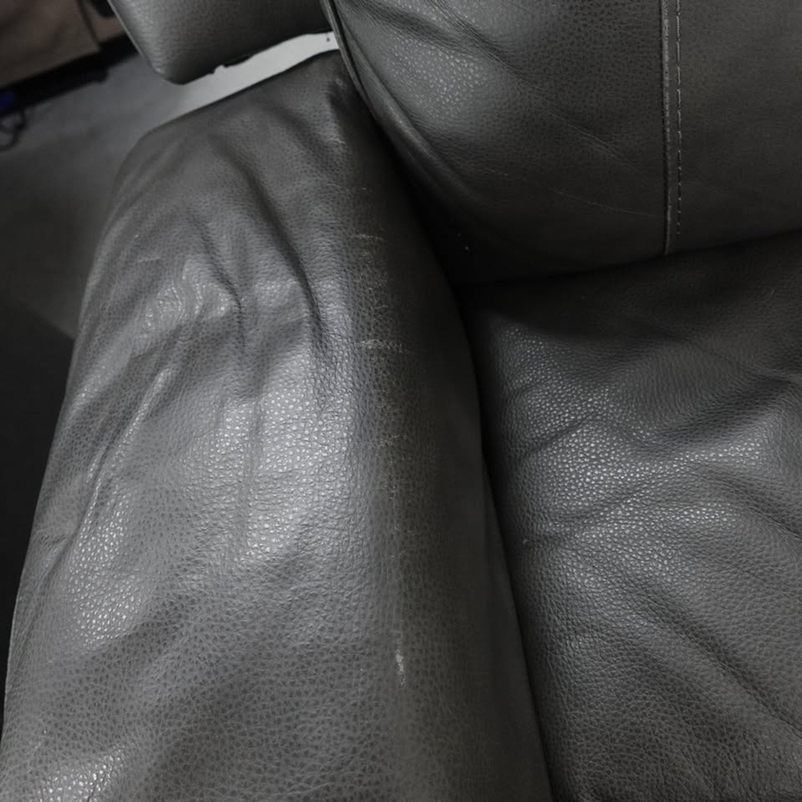 Lauretta Leather Power Reclining Sofa with Power Headrests