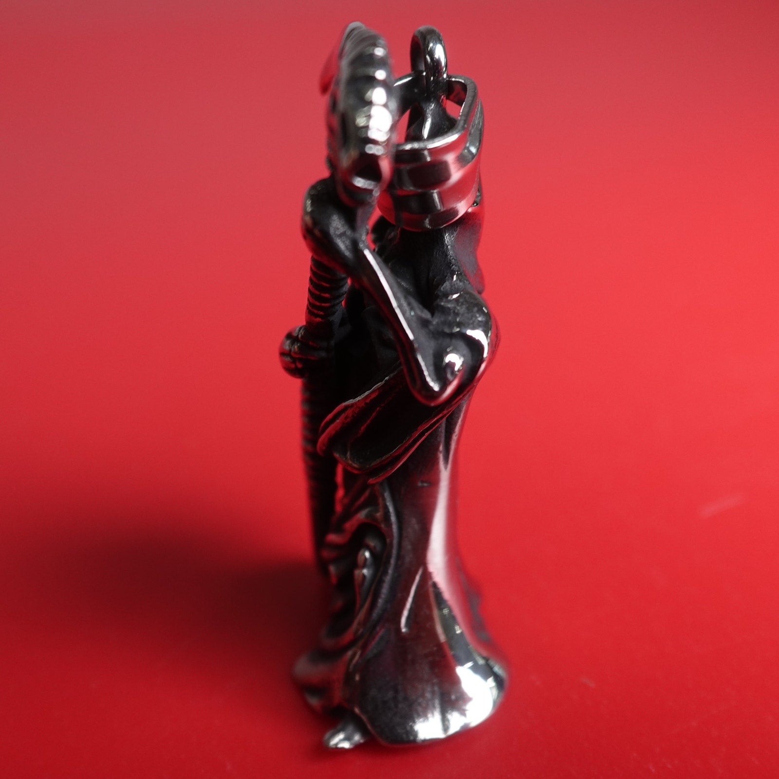 Stainless Steel Grim Reaper Pendant SP-604