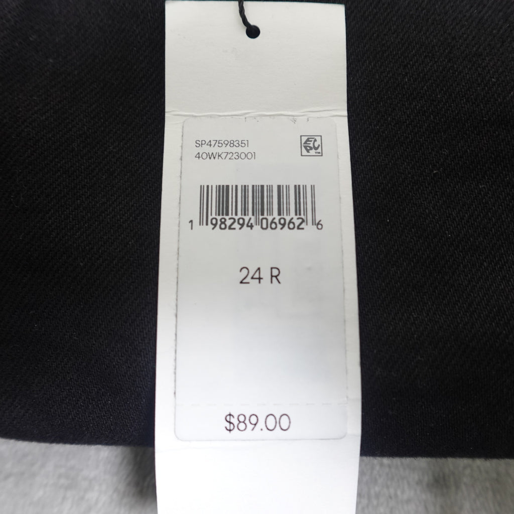 Calvin Klein Jeans Women's Original High Rise Skinny Black Denim- W24