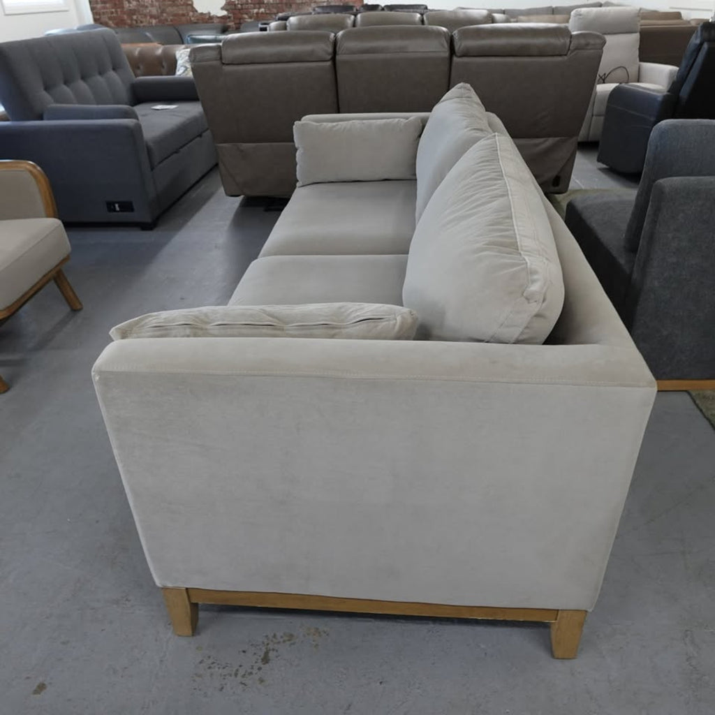 Mokena Fabric Sofa & Accent Chair Set - Gray