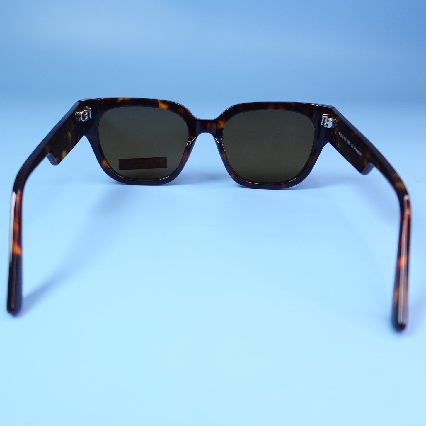 Rebecca Minkoff Sunglasses Mazey Black Studded Tortoiseshell 100% UV Protection
