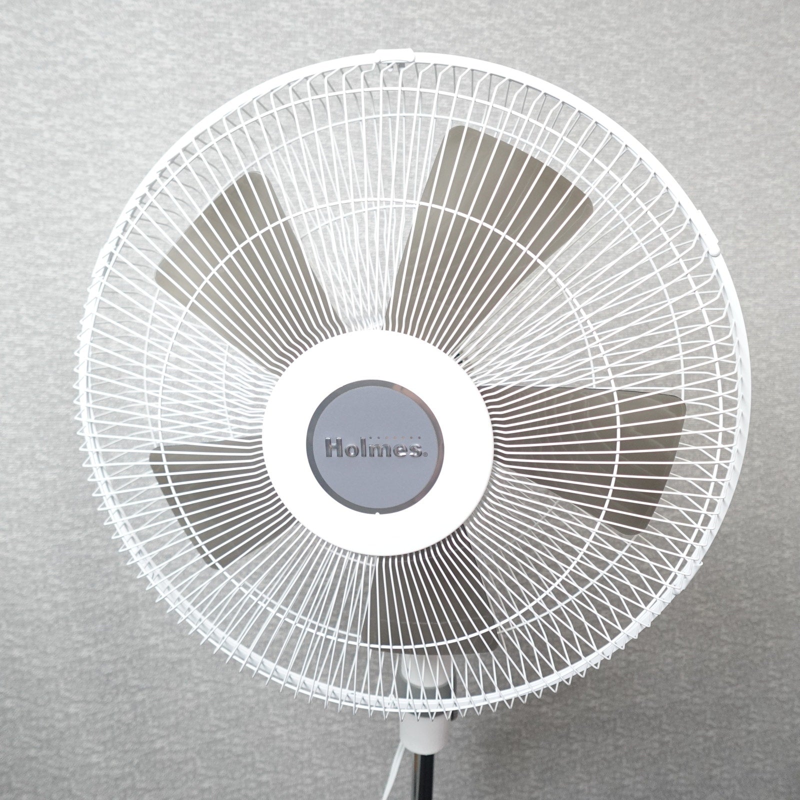 Lot of 2 Holmes 16" Stand Fan with Weighted Pedestal Base, White New in Box