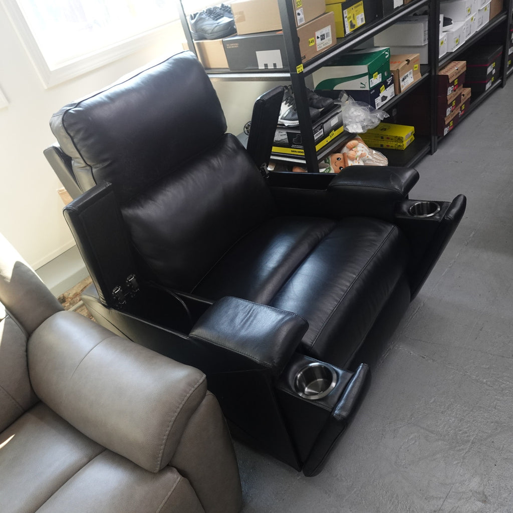 Pulaski Leather Power Home Theater Recliner