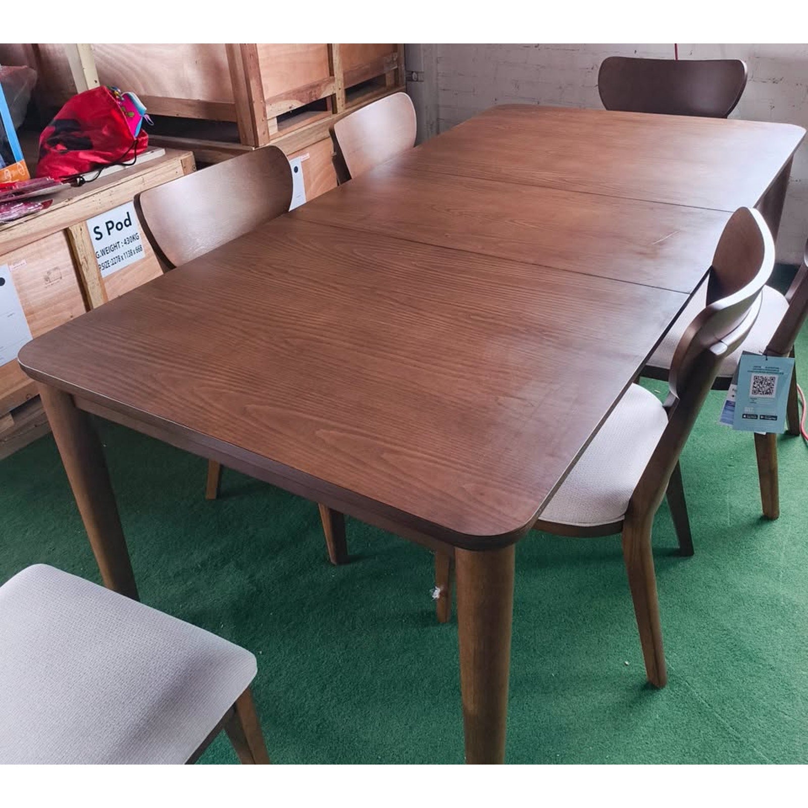 Bayside Furnishings Parker 7-piece Dining Table & Chairs Set