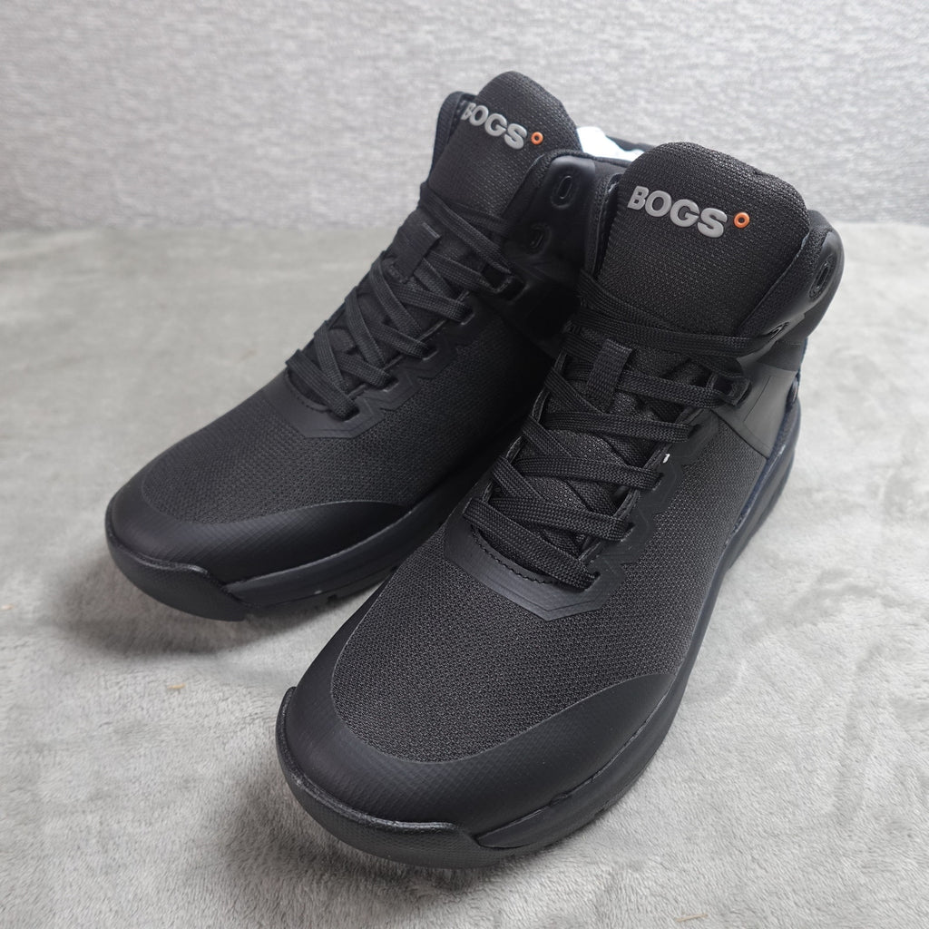 BOGS Slate Mid CT Work Shoes Men's 9.5M Black Waterproof Composite Toe 79040