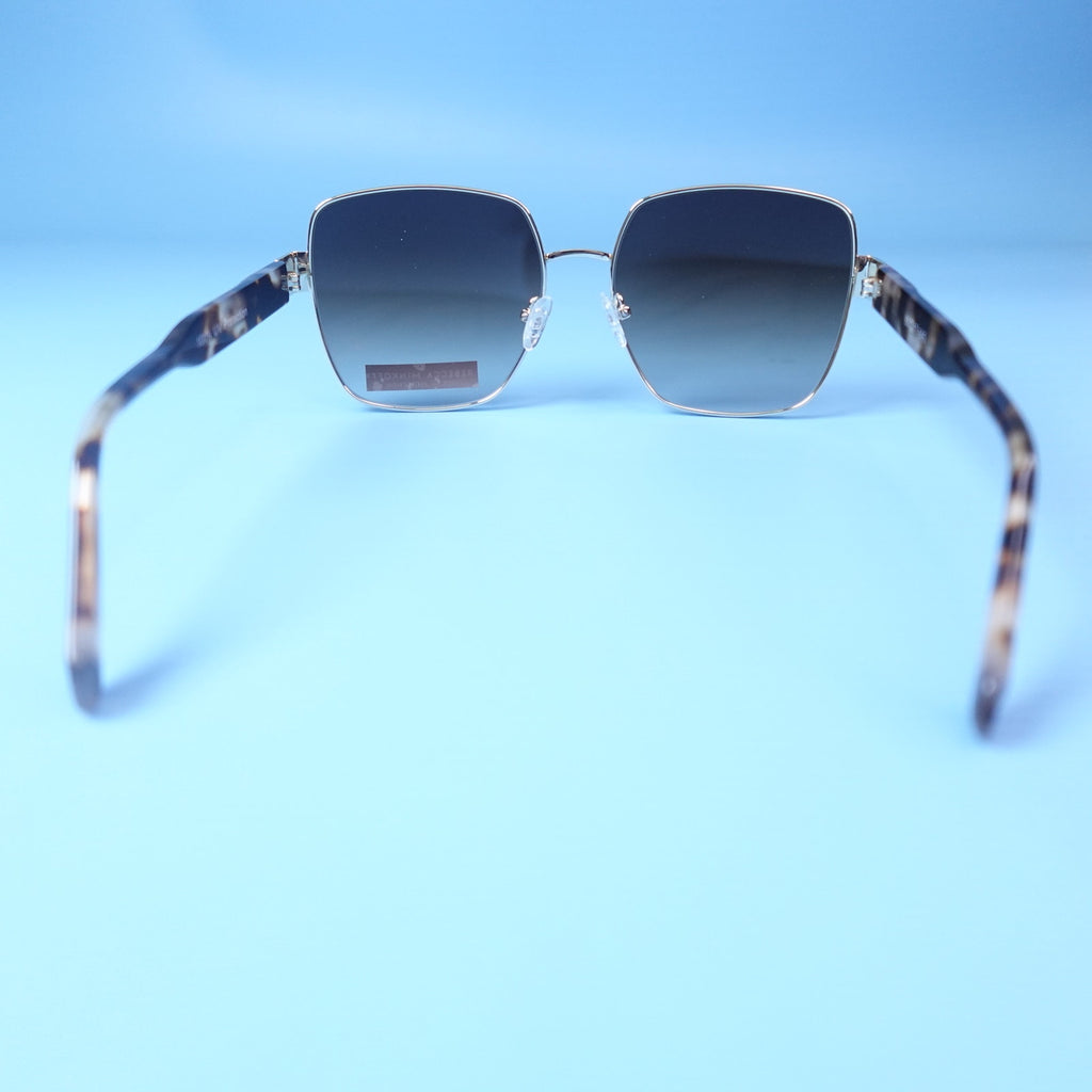 Rebecca Minkoff Tayden Gold Frame Brown Mottled Tortoiseshell Sunglasses