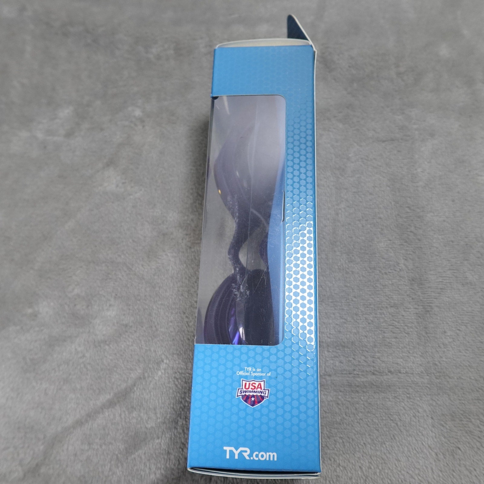 TYR Vesi Navy Blue Mirrored Adult Swim Goggles Ages 14+ New