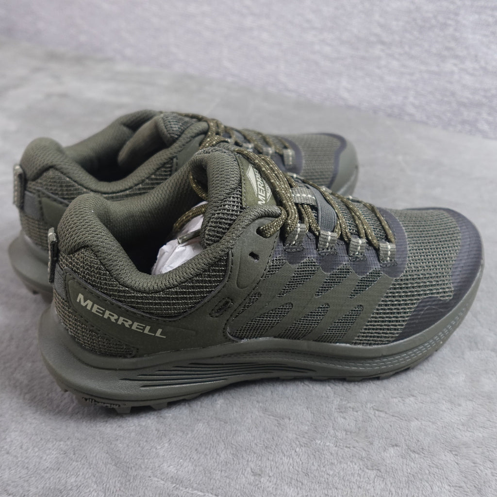 Merrell Nova 3 Tactical Men's Hiking Shoes Dark Olive J005047 Size 3.5M New