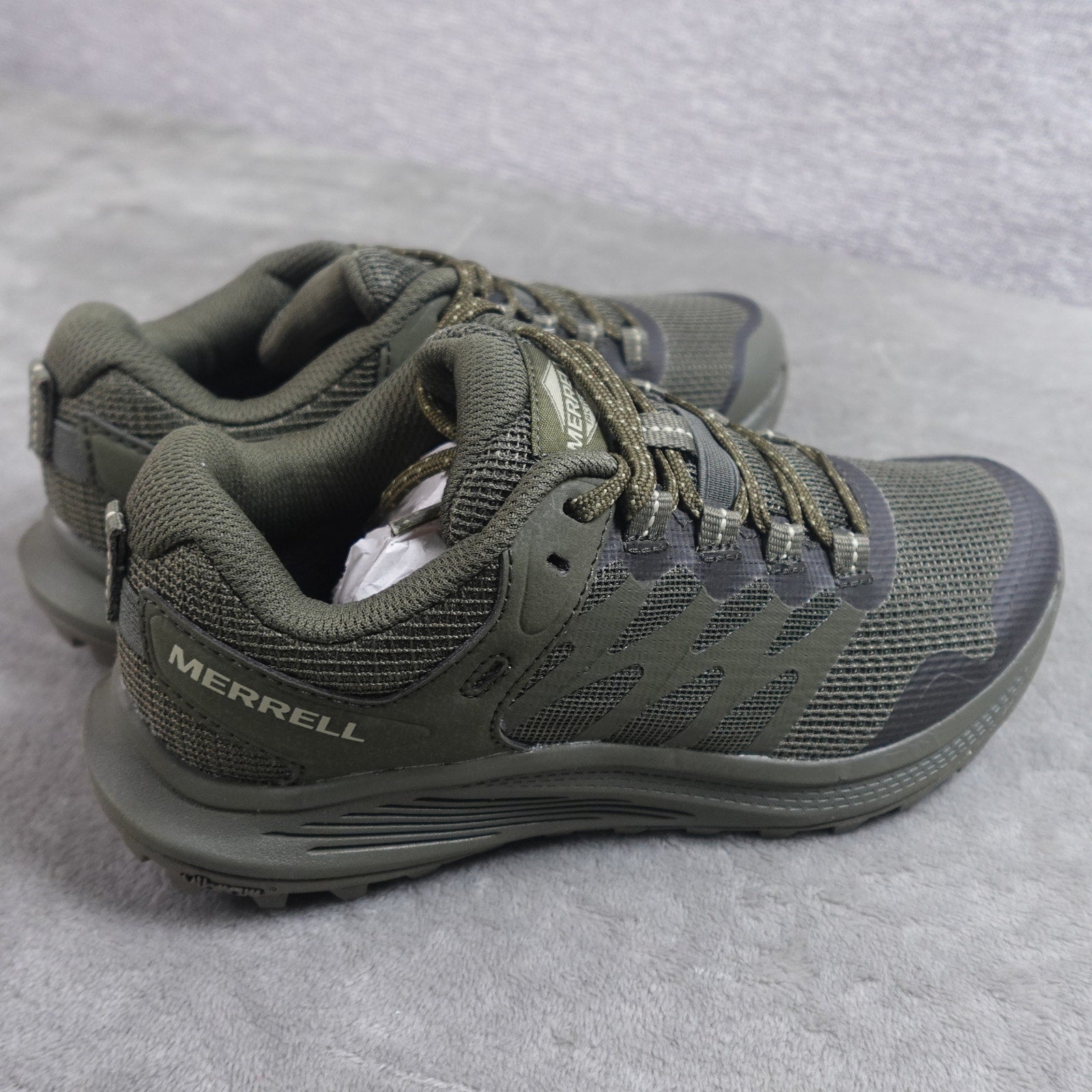 Merrell Nova 3 Tactical Men's Hiking Shoes Dark Olive J005047 Size 3.5M New