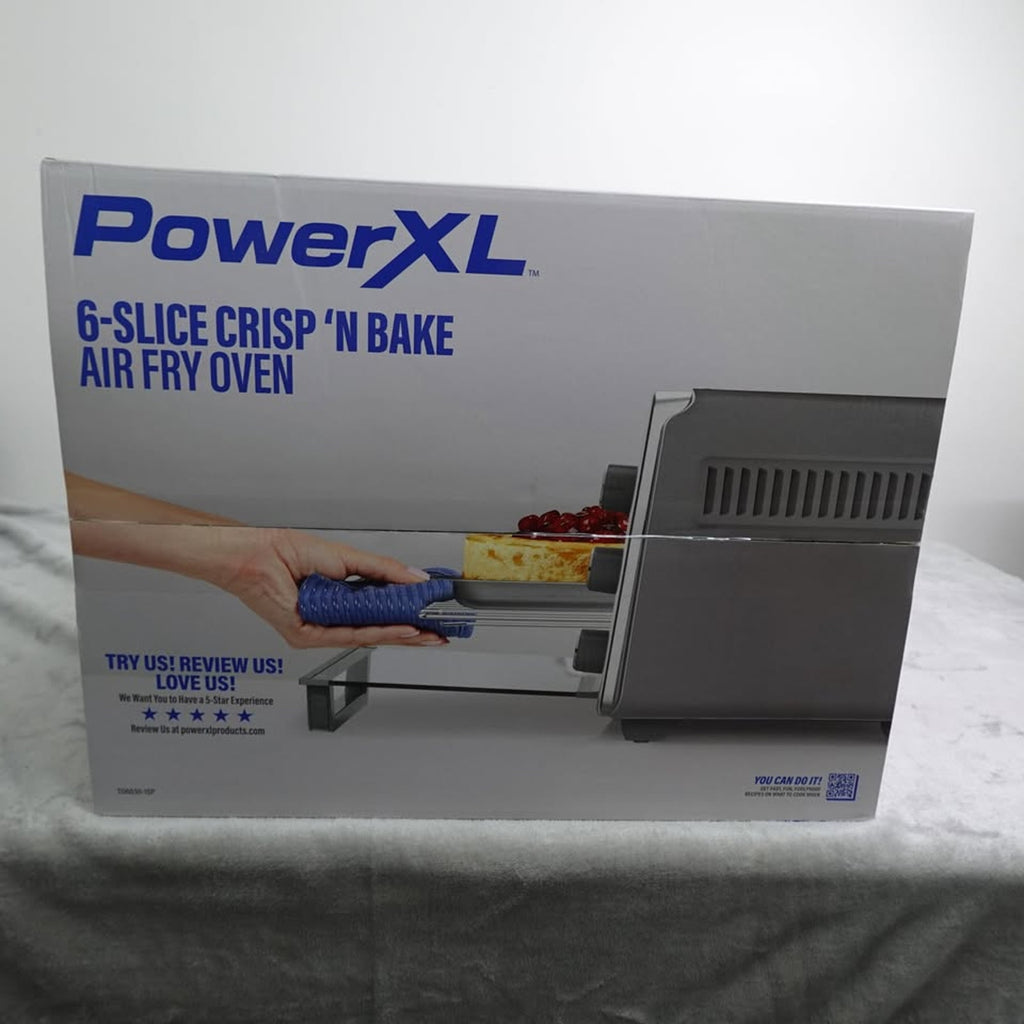 Power XL Air Fry Toaster Oven Crisp 'N Bake T06030-1SP