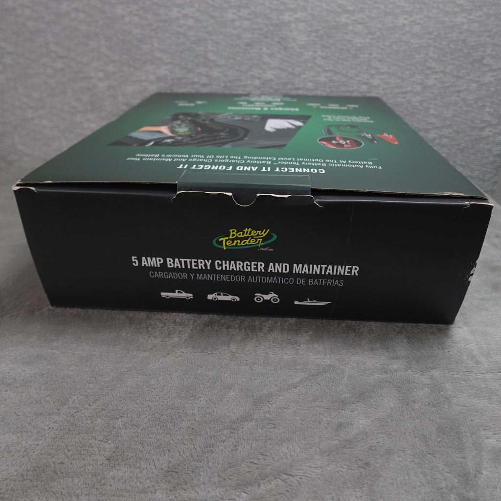 Open Box Battery Tender® 5 AMP Weather Resistant Battery Charger & Maintainer