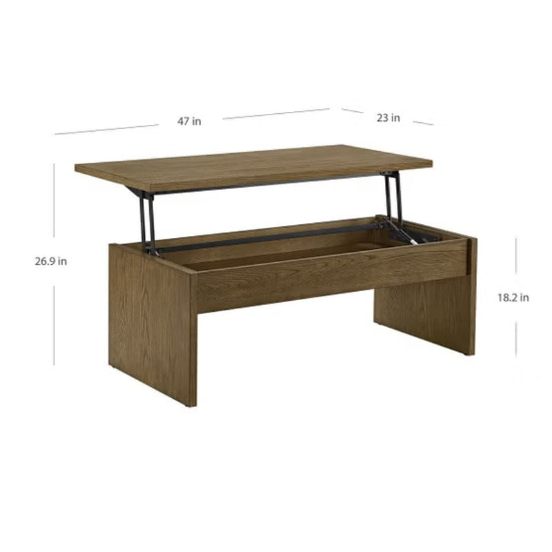 Whitlee Lift-Top Coffee Table, Brown