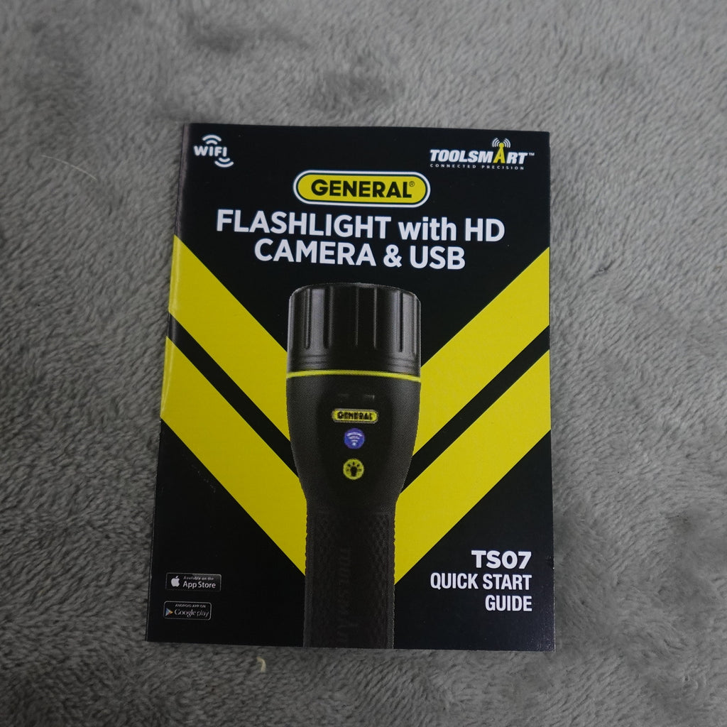 General Tools ToolSmart TS07 Flashlight Inspection Camera Rechargeable