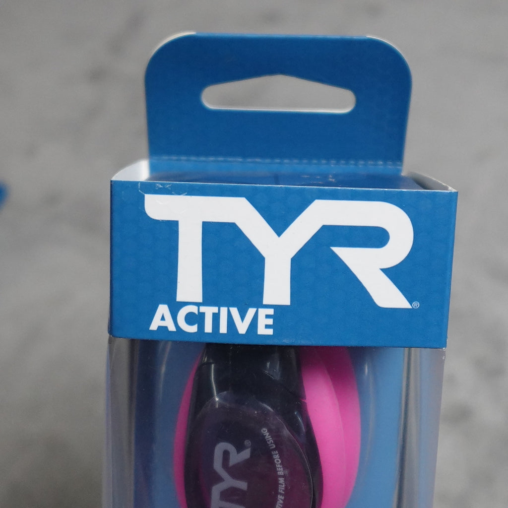 TYR Active Vesi Femme Adult Swim Goggles Smoke/Pink Lot of 2 New