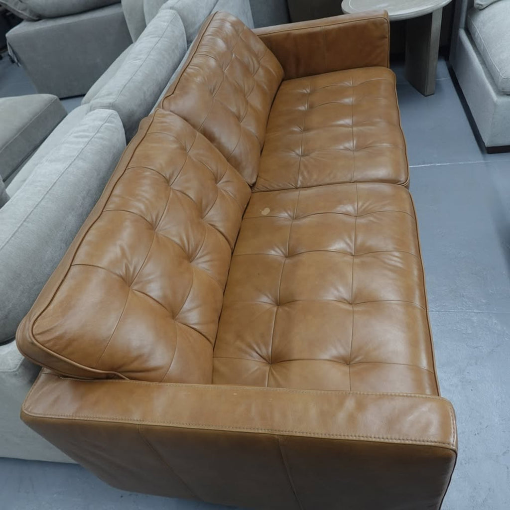 Harstine Leather Sofa