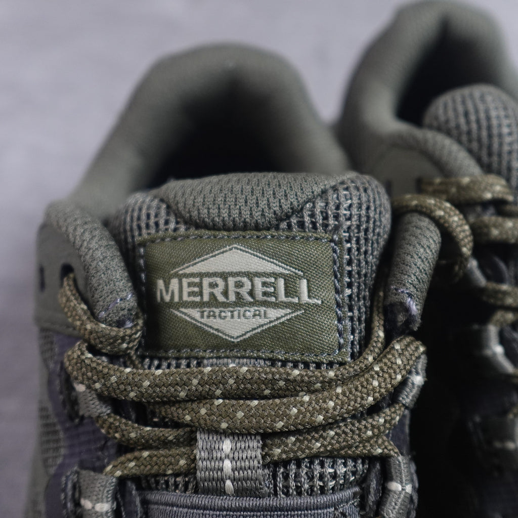 Merrell Nova 3 Tactical Men's Hiking Shoes Dark Olive J005047 Size 3.5M New