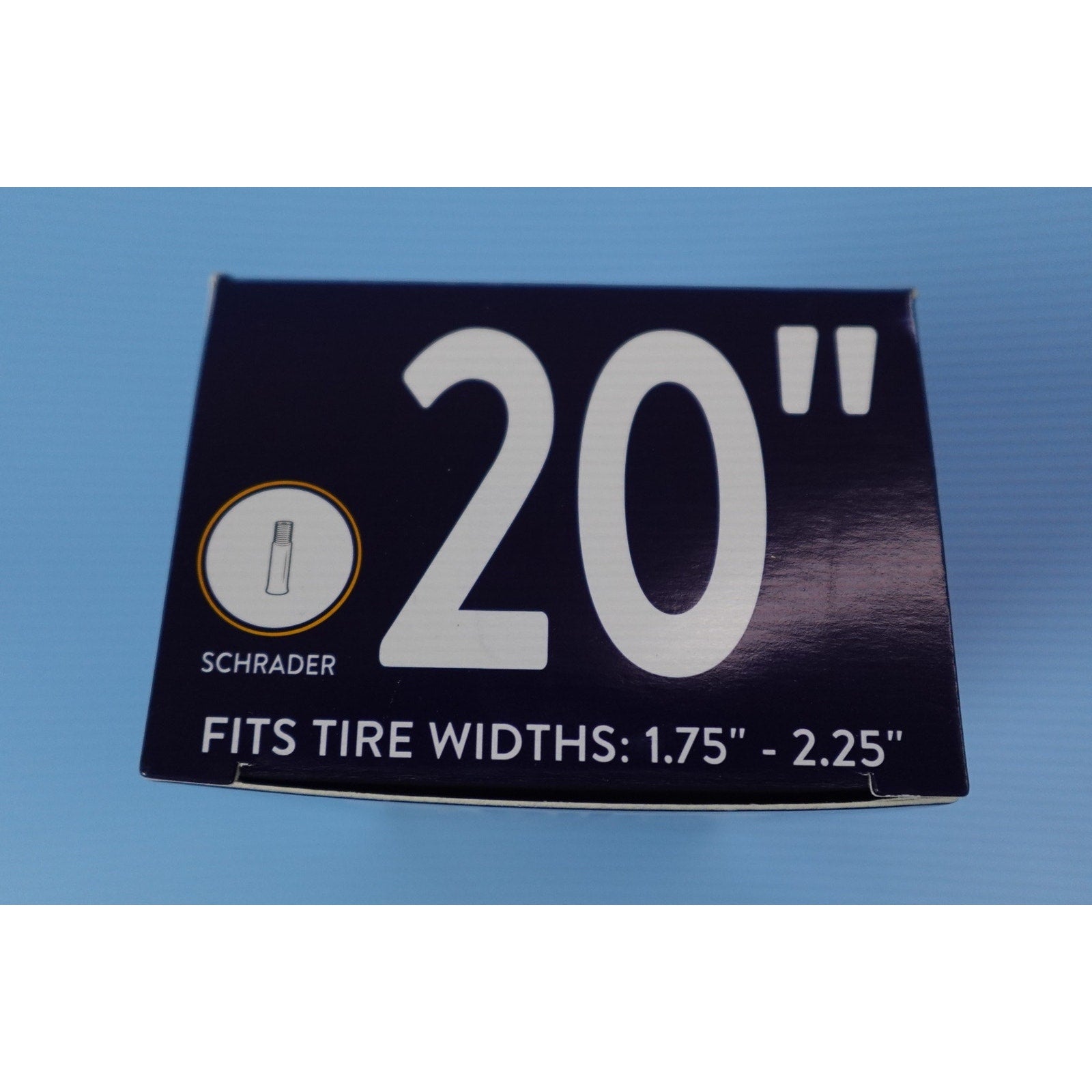 Bike Shop Bicycle Inner Tube 20" x 1.75" - 2.25" Schrader Valve BMX Mountain