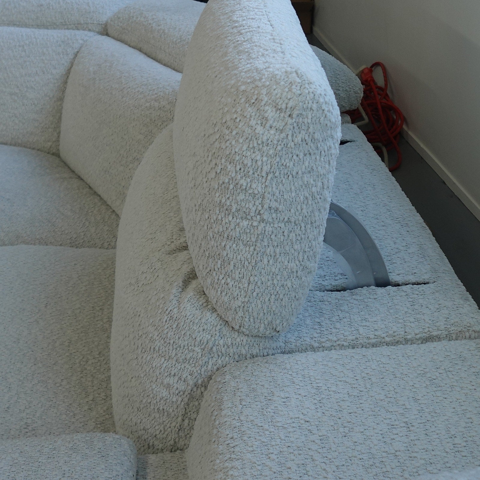 Monroe 6-piece Fabric Power Reclining Sectional with Power Headrests