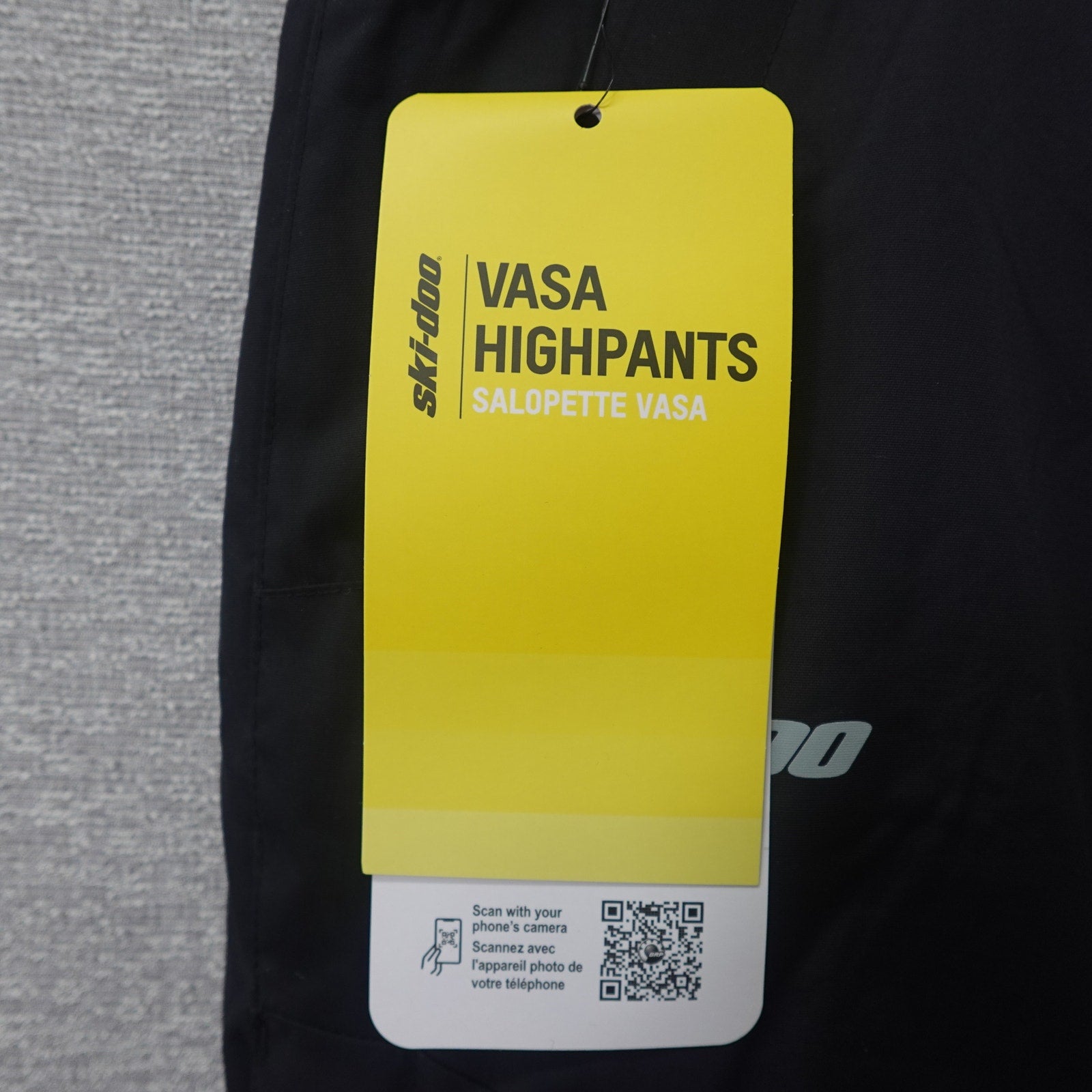 Ski-Doo Vasa High Pants Men's Black - 2XL